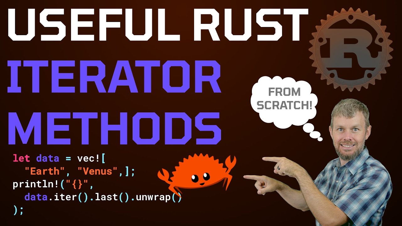 Popular Rust Iterator Methods 🦀