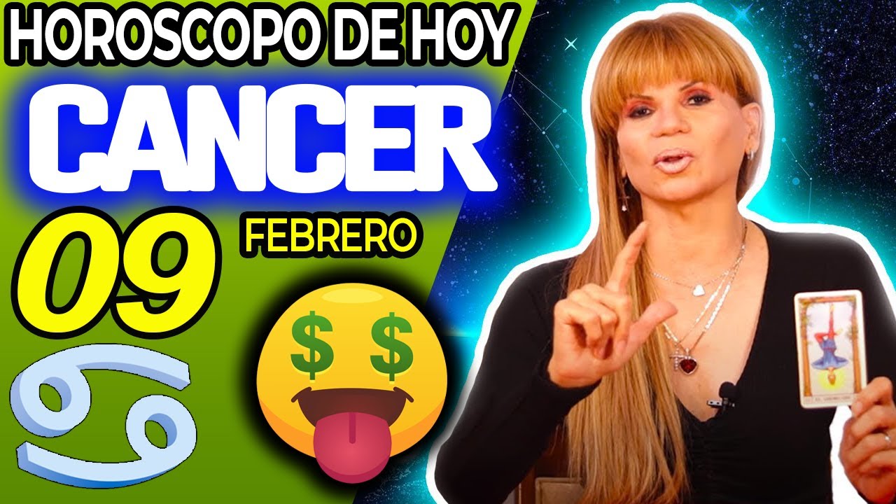 CÁNCER ♋TE VAS A BAÑAR CON DINERO🛁💰TU DESTINO ES BRUTAL🍀 Horóscopo De Hoy 9 De Febrero 2026 | Mhoni