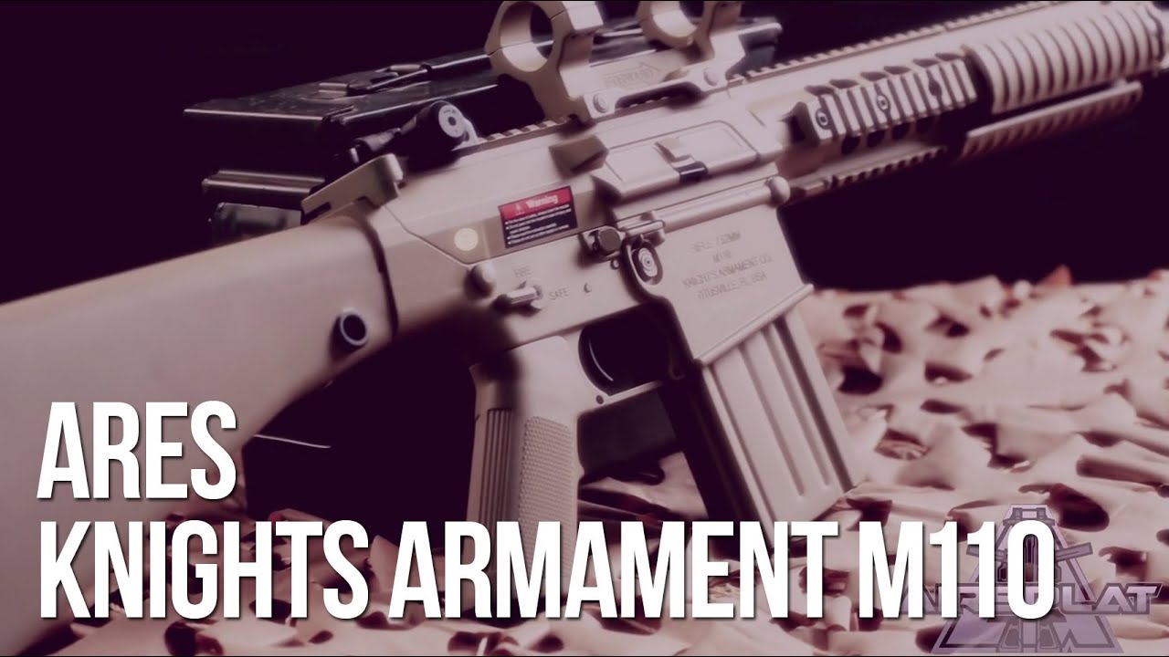 ARES Knights Armament M110 Airsoft Rifle - AirSplat On Demand