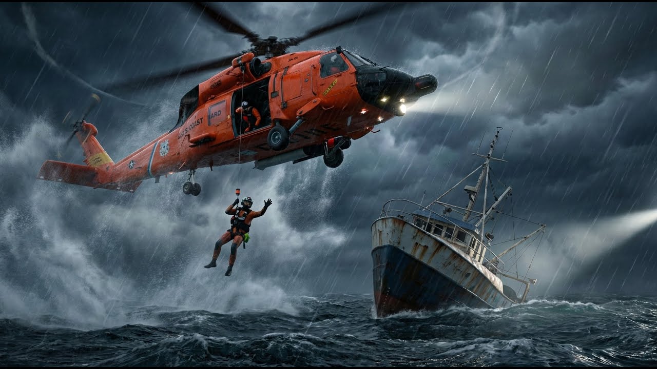 MISSION: ROGUE WAVE | 70ft Wall of Water (North Atlantic Rescue)