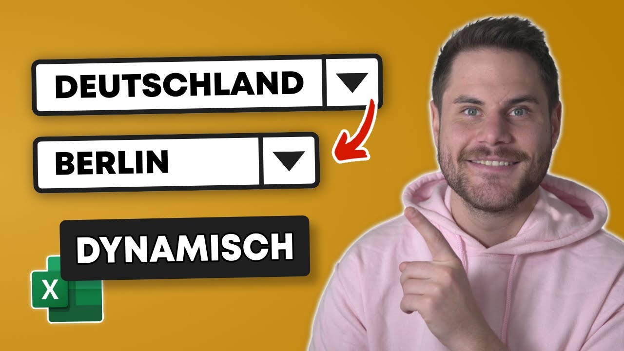 Abhängige Dropdown Listen jeder Art in Excel erstellen