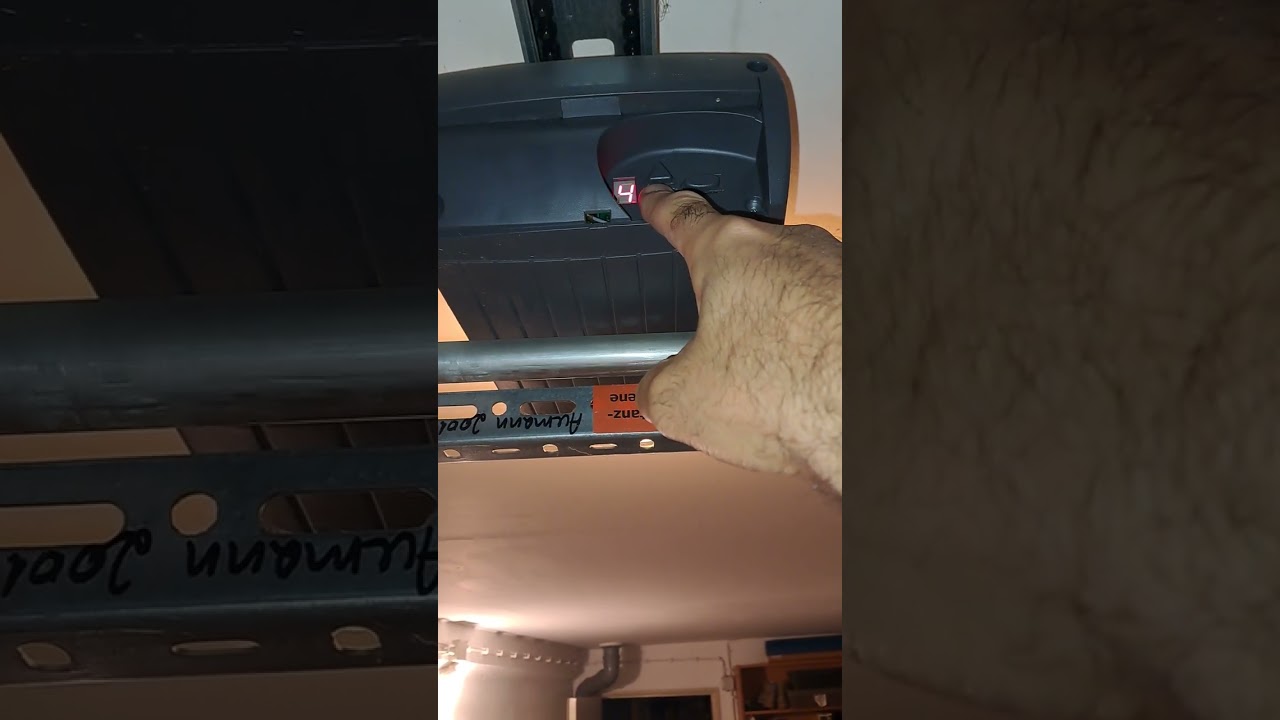 Automatische Garagentoröffner Novomatic / Novoferm / Siebau Typ 403 Endlageneinstellung