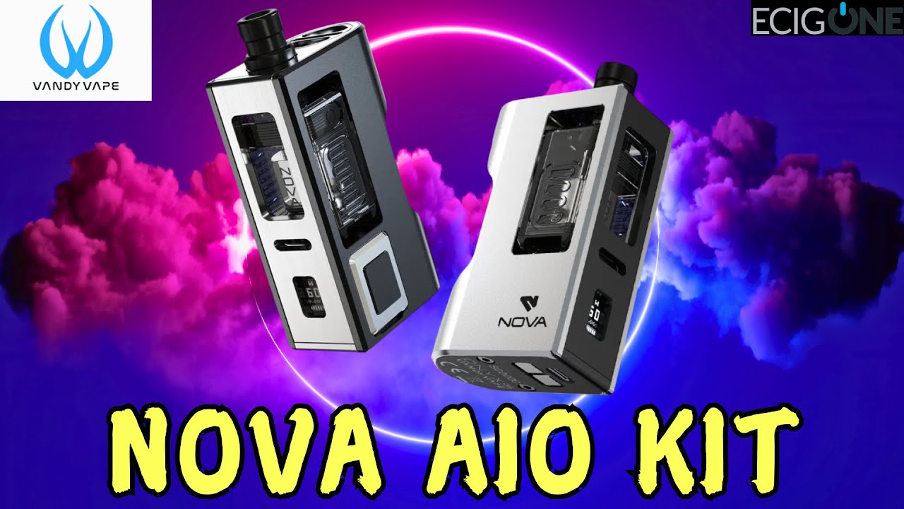 Nova AIO Kit by Vandy Vape | Wick Tutorial Review
