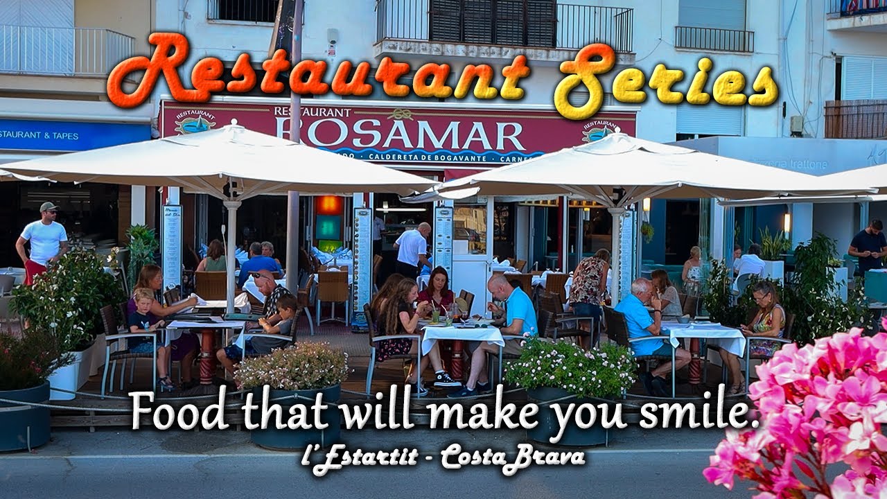 Rosamar in L'Estartit, Restaurants on the Costa Brava in Spain.