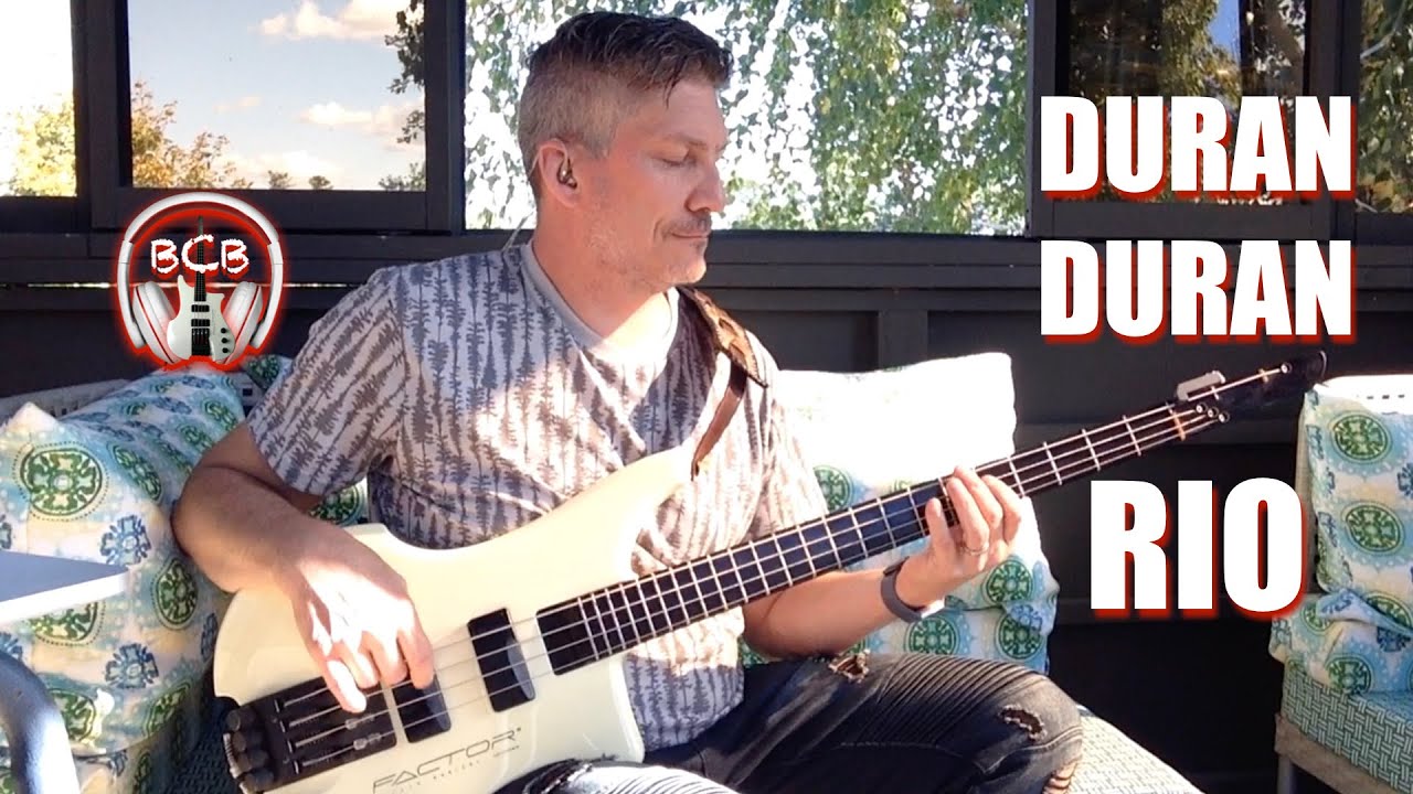 Duran Duran - Rio - Bass Cover #johntaylor #duranduran  #basscovers  #bobbychopsbass