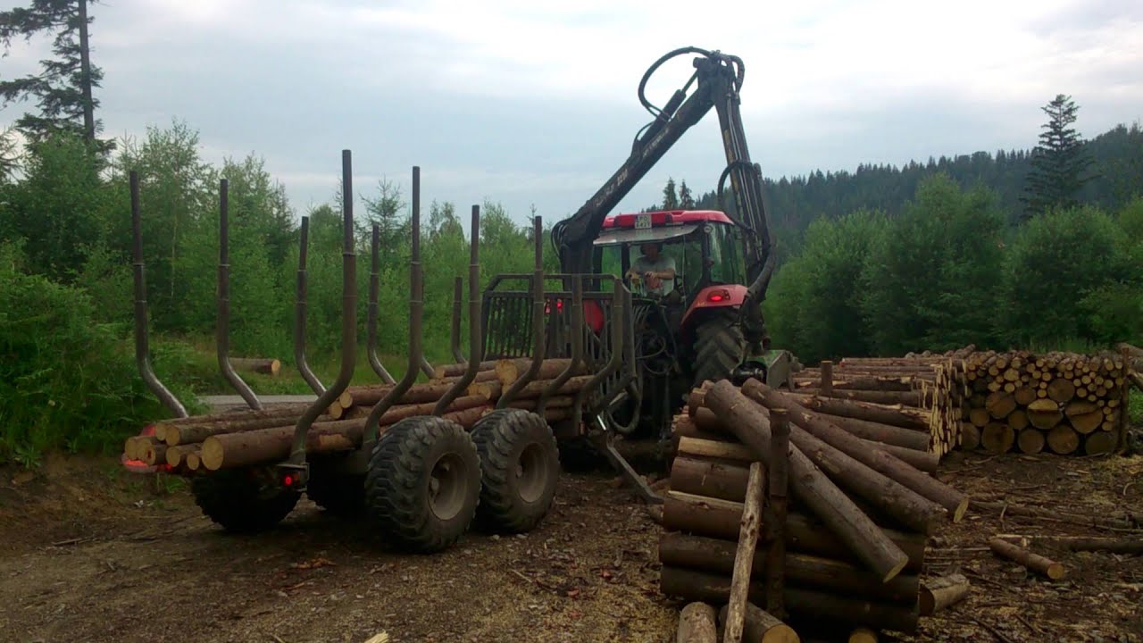 Zetor Forterra 95 with crane Fao-Far 2250