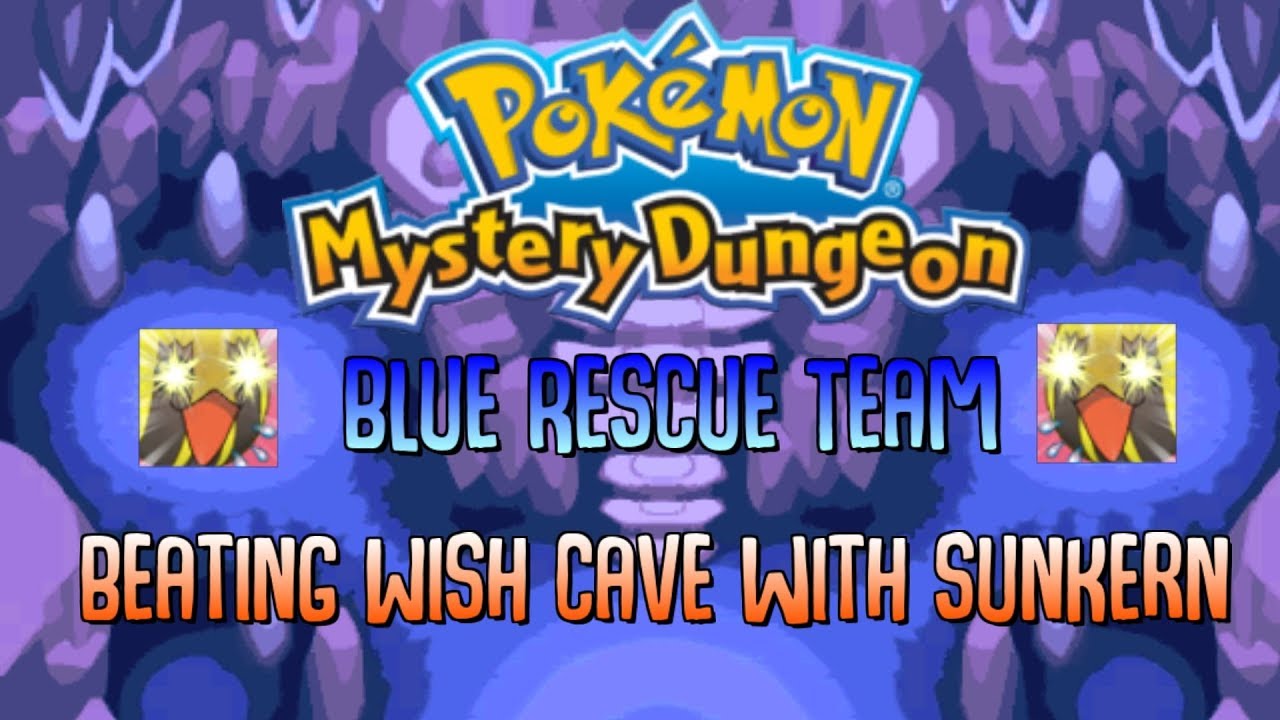 [PMD] Blue Rescue Team - My IMMORTAL Wish Cave Run - Beating Jirachi with Sunkern!
