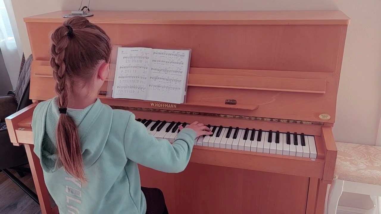 Christliches Lied Ist dein Herz manchmal so sehr bedrückt ~ Mel.G.Dick  Klavierbegleitung