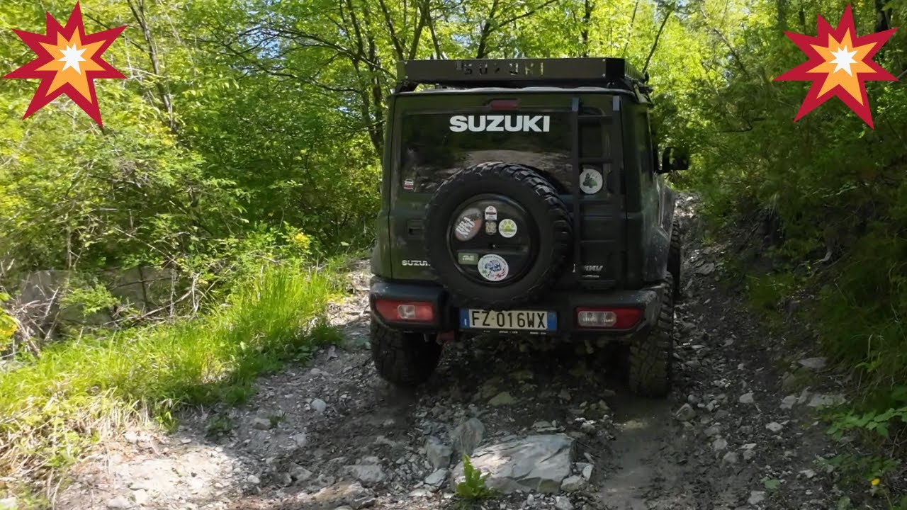 #enricostragapede #jimnyoffroad #4x4 OFF ROAD NEW JIMNY 5 DOORS