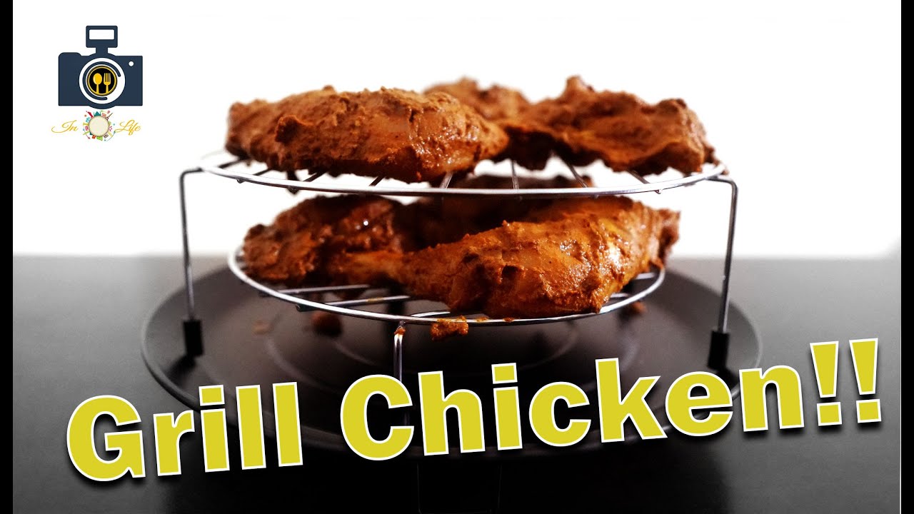 Grill Chicken in Microwave Oven || IFB || Tandoori Chicken || Cooking Vlog || Inlife by Sayouj