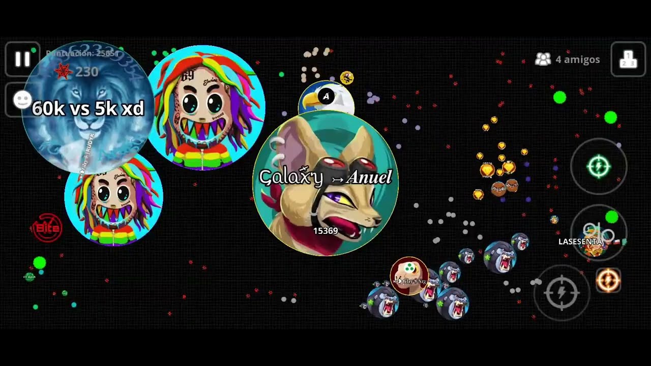 FIGHT FIGHT BRO💪【agario mobile】