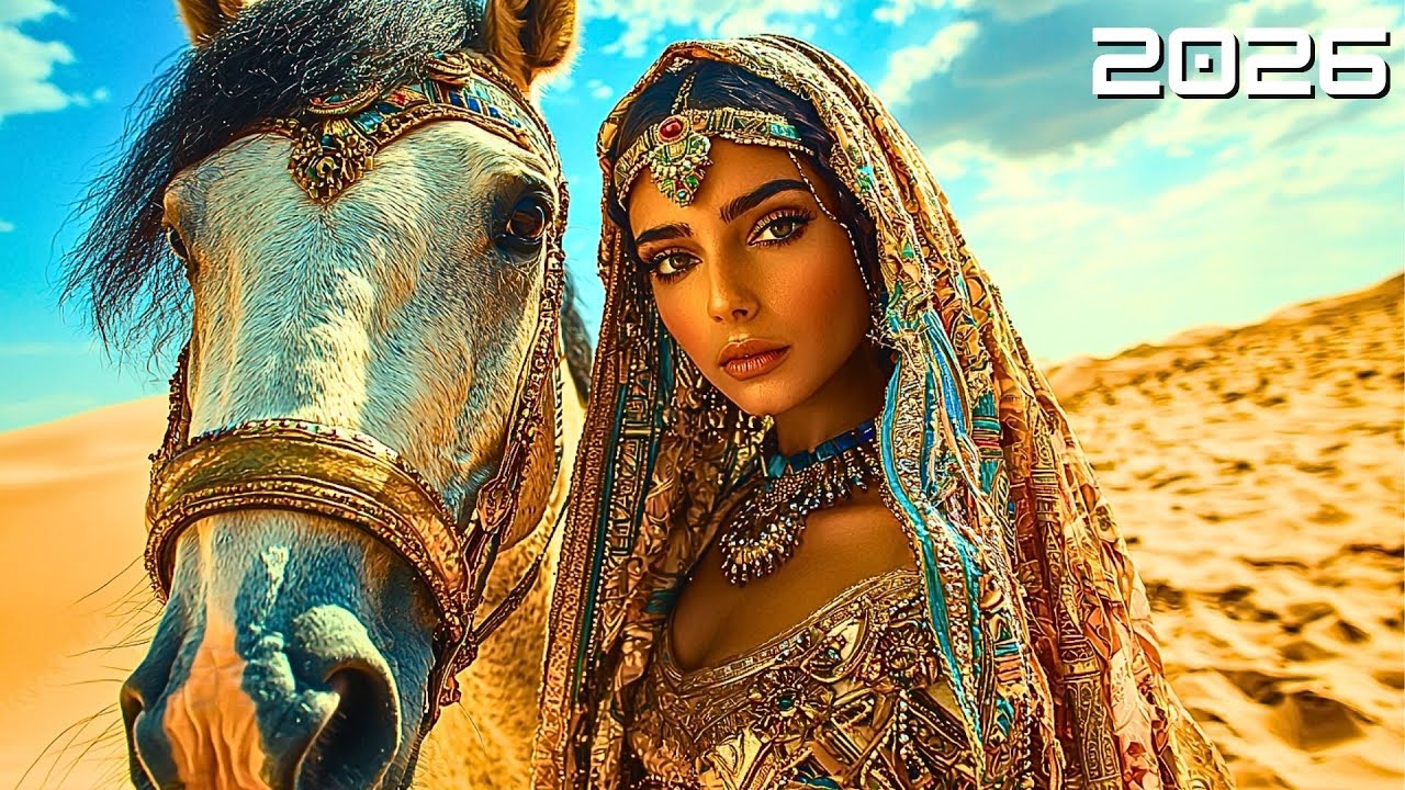 Desert Rose Mix - Golden Wind Across Endless Sands: Tranquil Nomadic Reflections