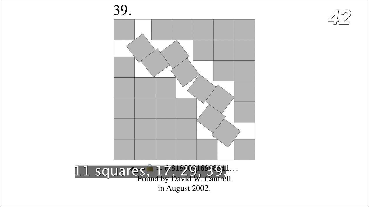 Square packing is weird.