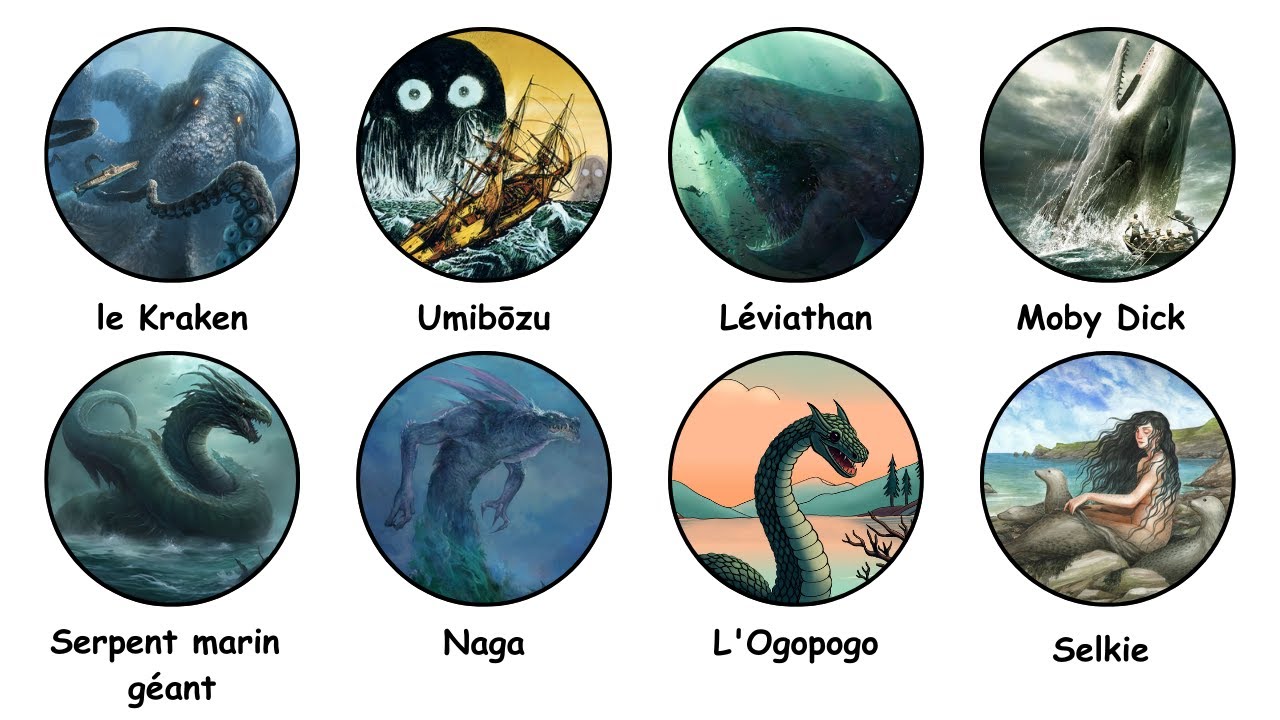 Toutes les créatures marines mythiques expliquées en 9 minutes