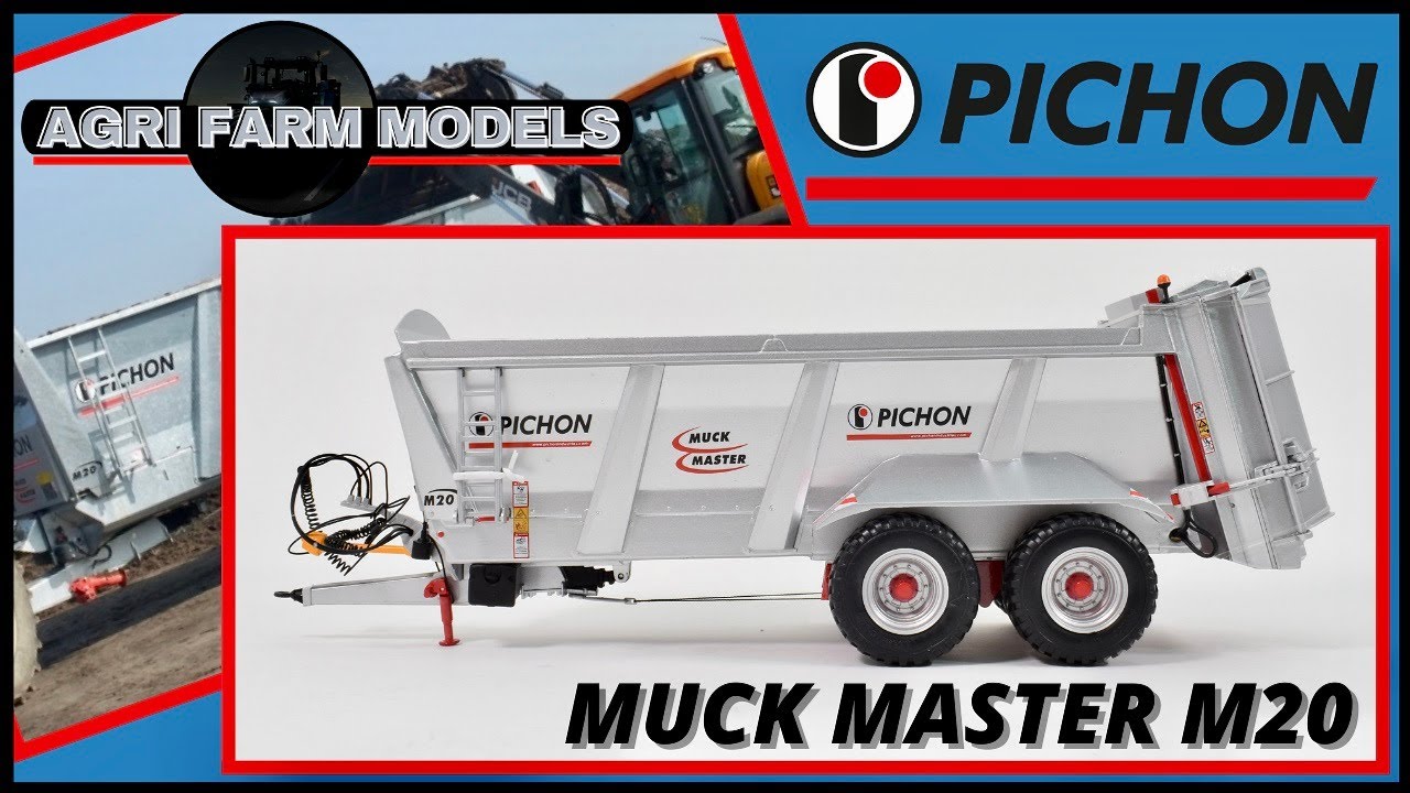 PICHON MUCK MASTER M20 by ROS in 1/32 scale | NEW VIDEO | Review #86