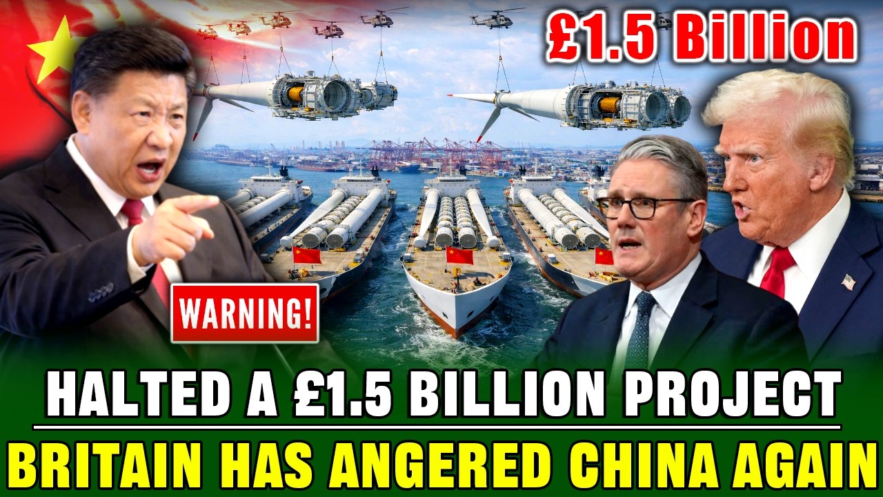 Wielka Brytania pilnie wstrzymuje wart 1,5 miliarda funt&oacute;w projekt energetyczny z Chinami | Wszys...
