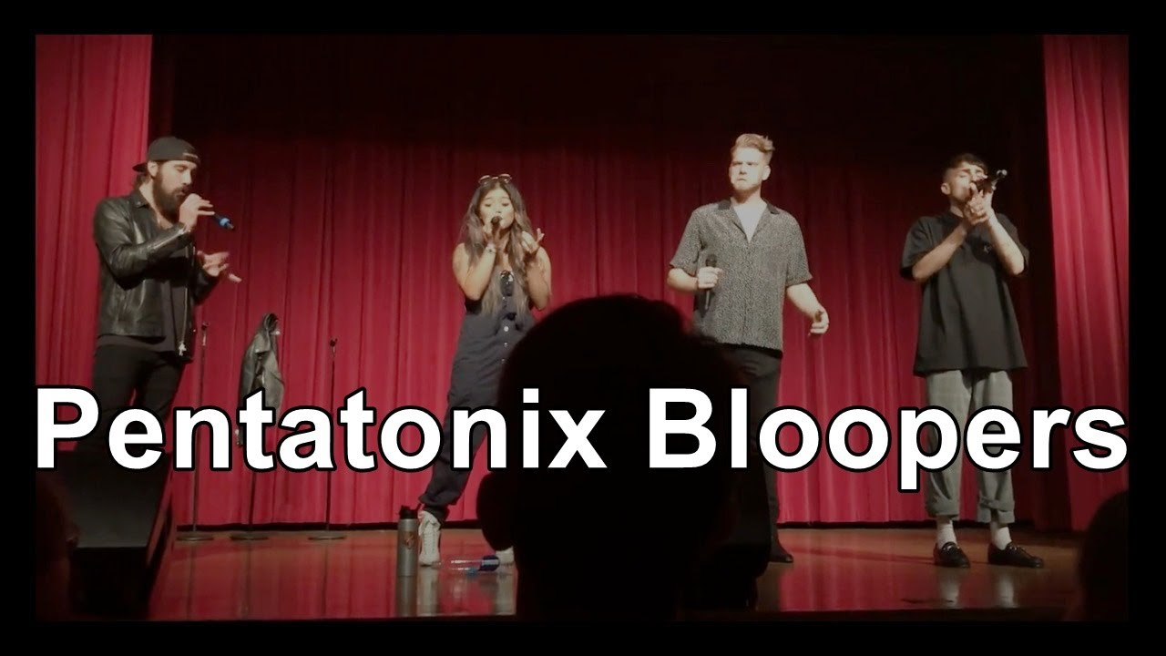 Pentatonix Bloopers (Live / On Stage)