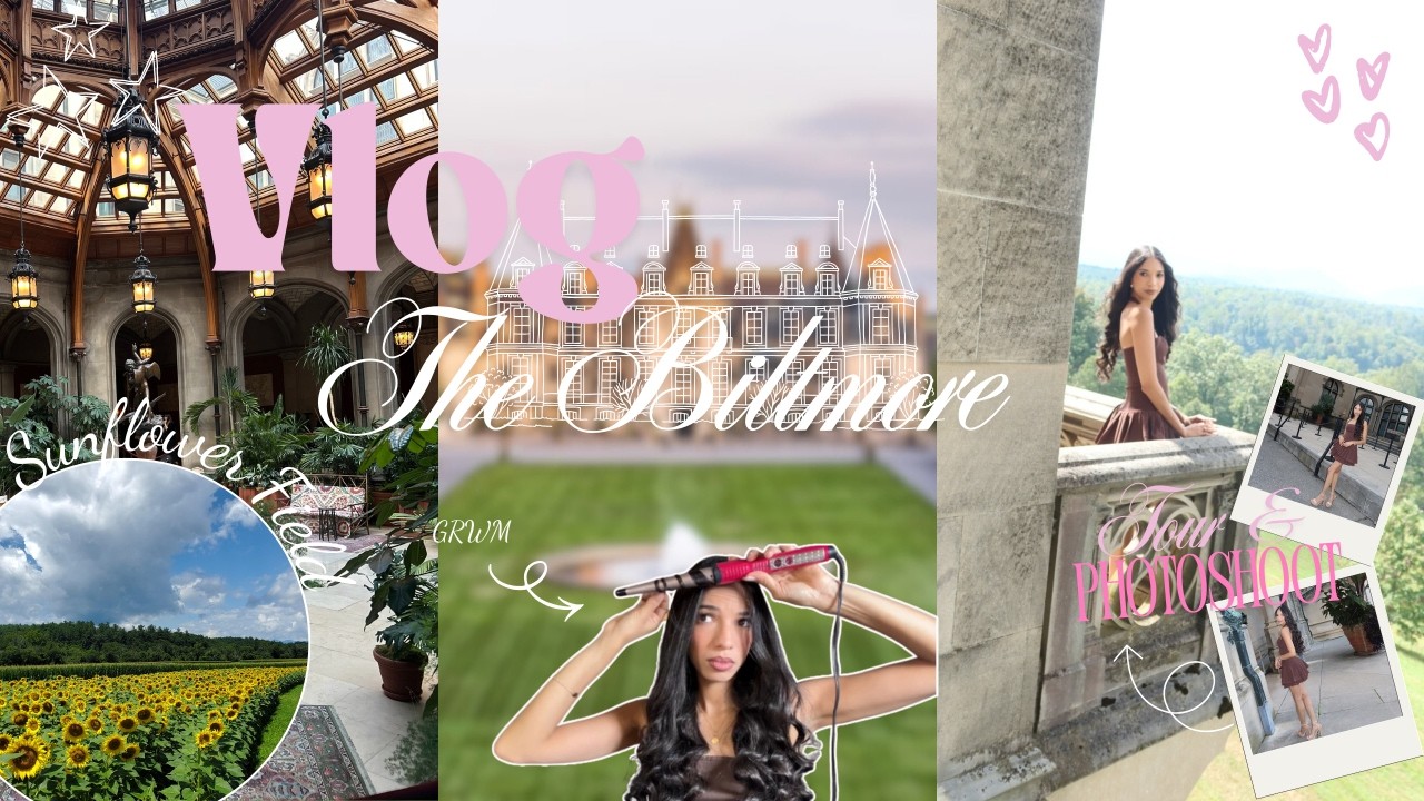 The Biltmore Estate Vlog I Photoshoot I Tour