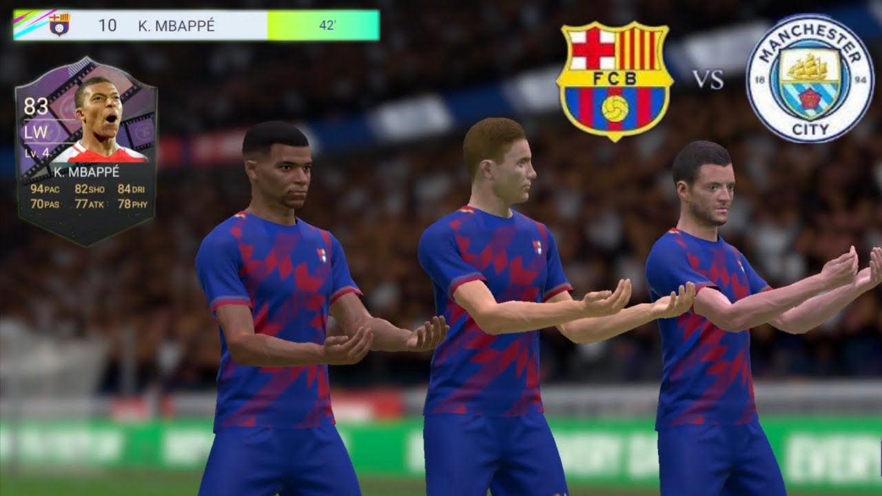 BARCELONA vs MANCHESTER CITY 5 - 0 Club Foodball Game k.Mbappe & Halend Crazy Foodball Games 2026