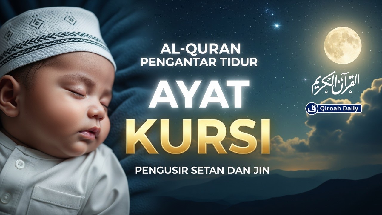 MUROTTAL AYAT KURSI 100x PENGANTAR TIDUR | AYAT KURSI UNTUK PENGANTAR TIDUR DAN PENGUSIR SETAN