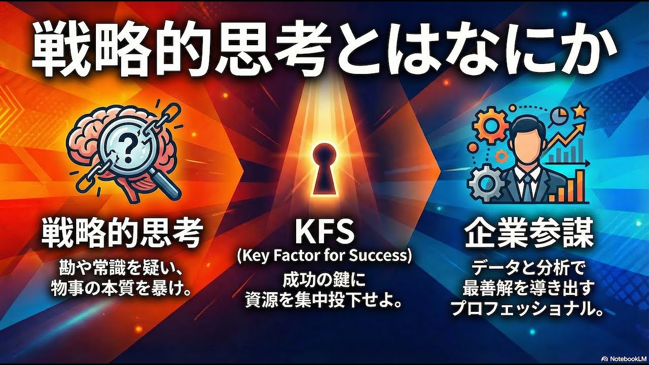 【書籍要約ポッドキャスト】企業参謀　戦略的思考とは何か