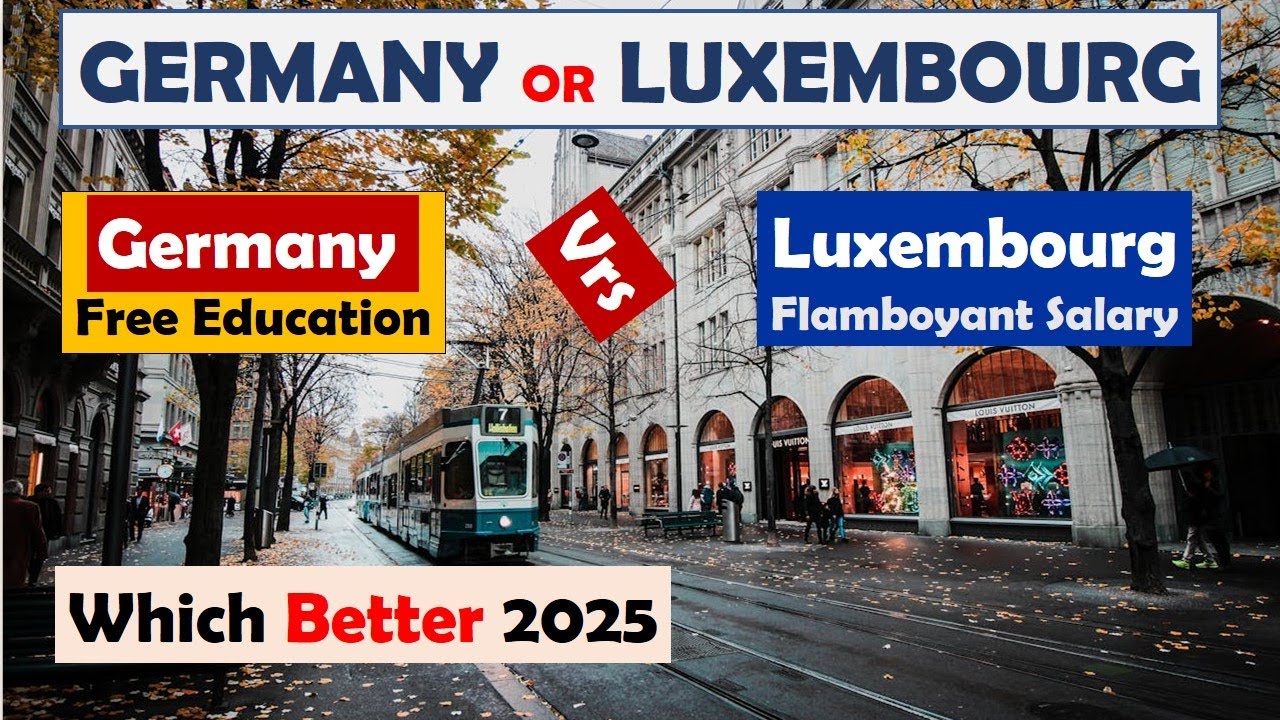 Germany VS Luxembourg | Biggest Economy VS Richest Country | Which Country Is Better | Owafk Africa