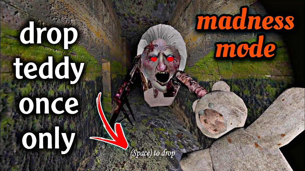 Granny v1.9 -  Sewer Escape with Teddy, Madness Mode ☠️