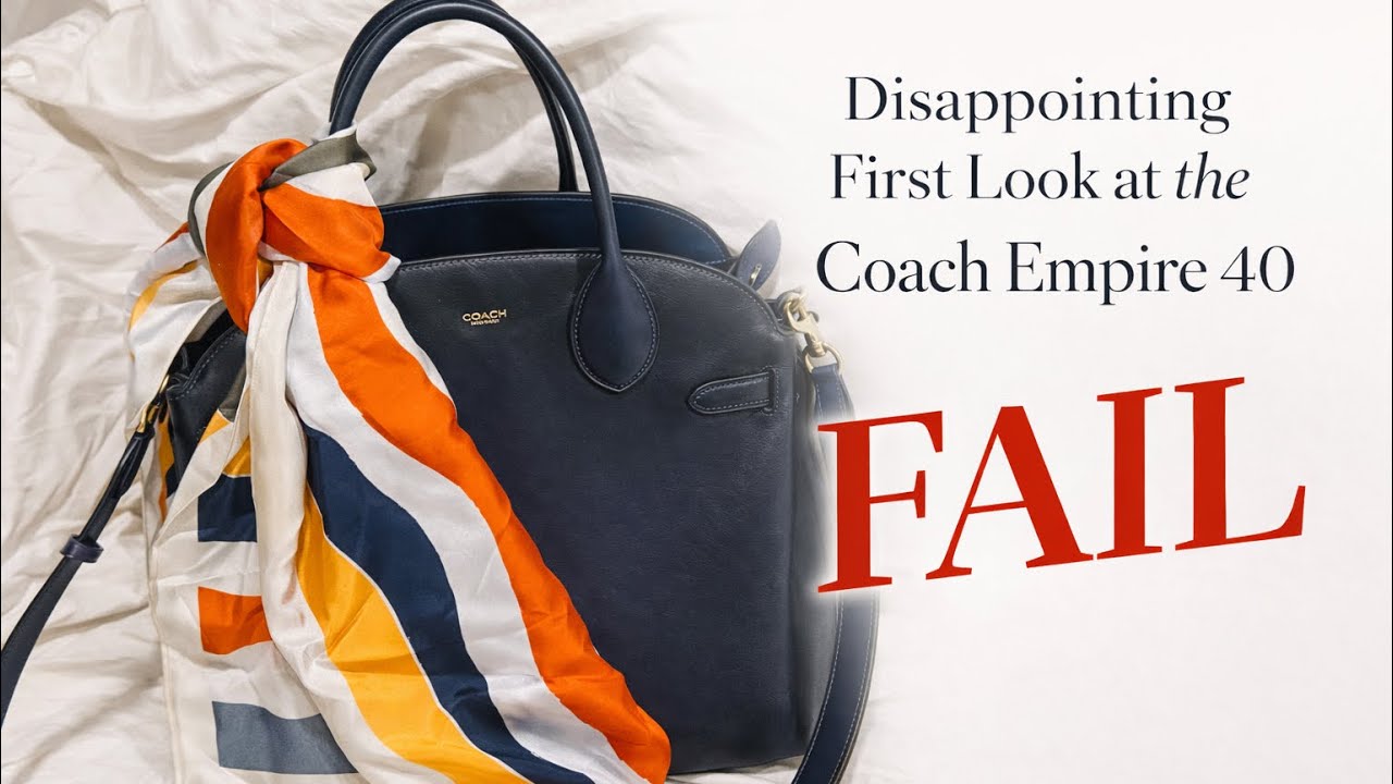 Coach Empire Carryall 40 - Honest Review - Did I get a lower quality bag?