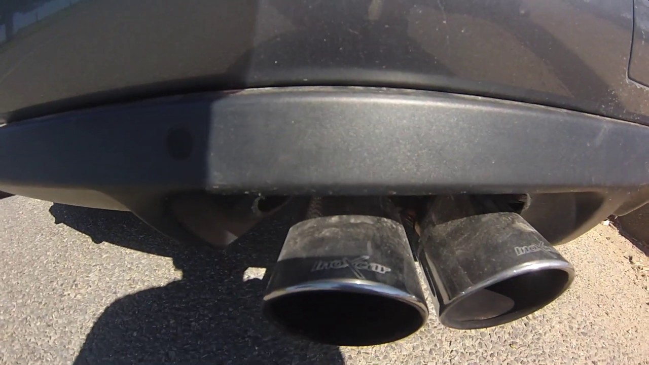 DS3 1.6 InoxCar Sound Exhaust Son Échappement Silencieux Tube 2x80