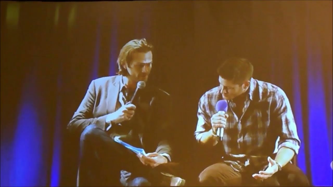 NJCon 2014 Jensen Ackles and Jared Padalecki Panel Supernatural