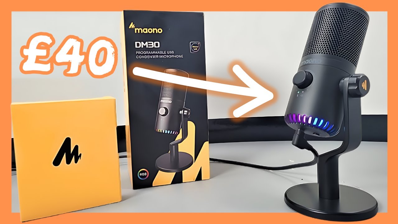 MAONO DM30 | RGB USB Gaming Microphone Review