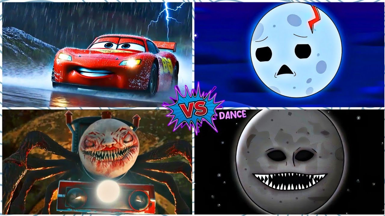 McQueen Shark EXE 🆚 Incredibox Sprunki Moon 🆚 Cho Cho Charles EXE 🆚 Lunar Moon Monster ❄️Tiles hop