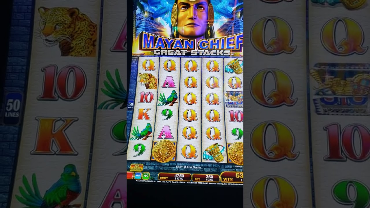 Casino Adventures 008 - Mayan Chief - Free Spins - BONUS ROUND - MASSIVE WIN!! (290 free spins)