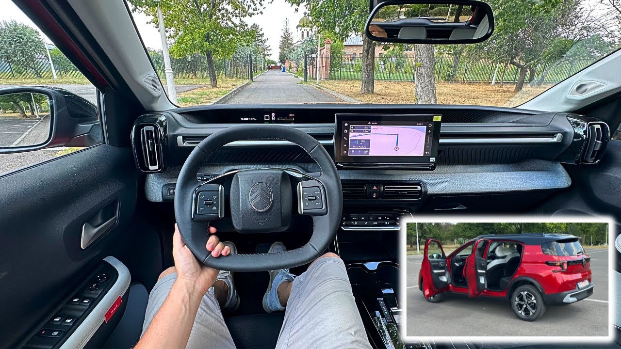 New Citroen e-C3 Aircross 2025 Test Drive