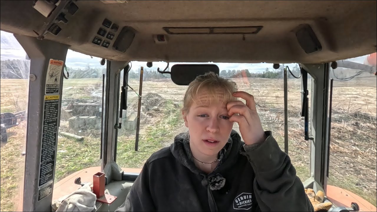 The farm equipment is plotting against us…