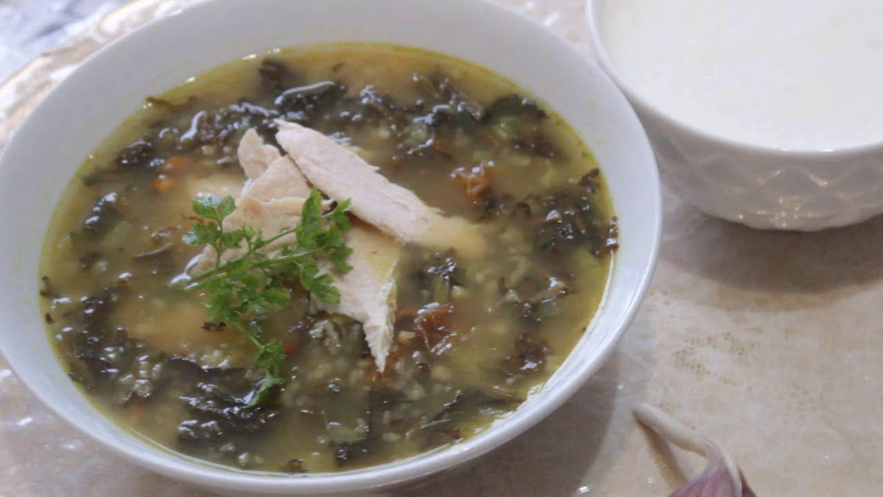 СУП ЩАВЕЛЕВЫЙ -Неповторимый Вкус и Аромат!  Рецепт из Азербайджанской кухни/Umacli Əvəlik şorbası