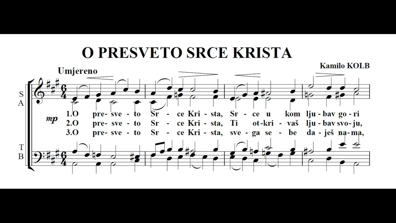 O presveto Srce Krista