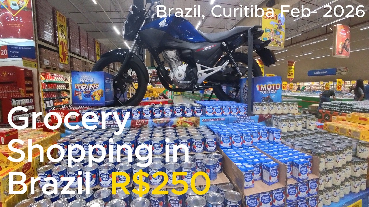 What R$250 Buys at Atacadão | Brazil Grocery Prices
