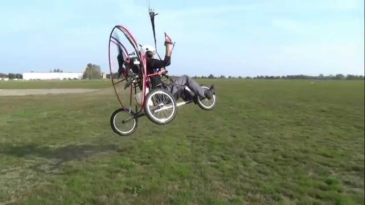 Pierwsze starty na trajce