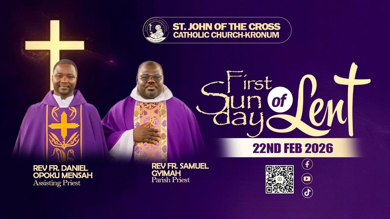 FIRST SUNDAY OF LENT || 22ND FEB 2026