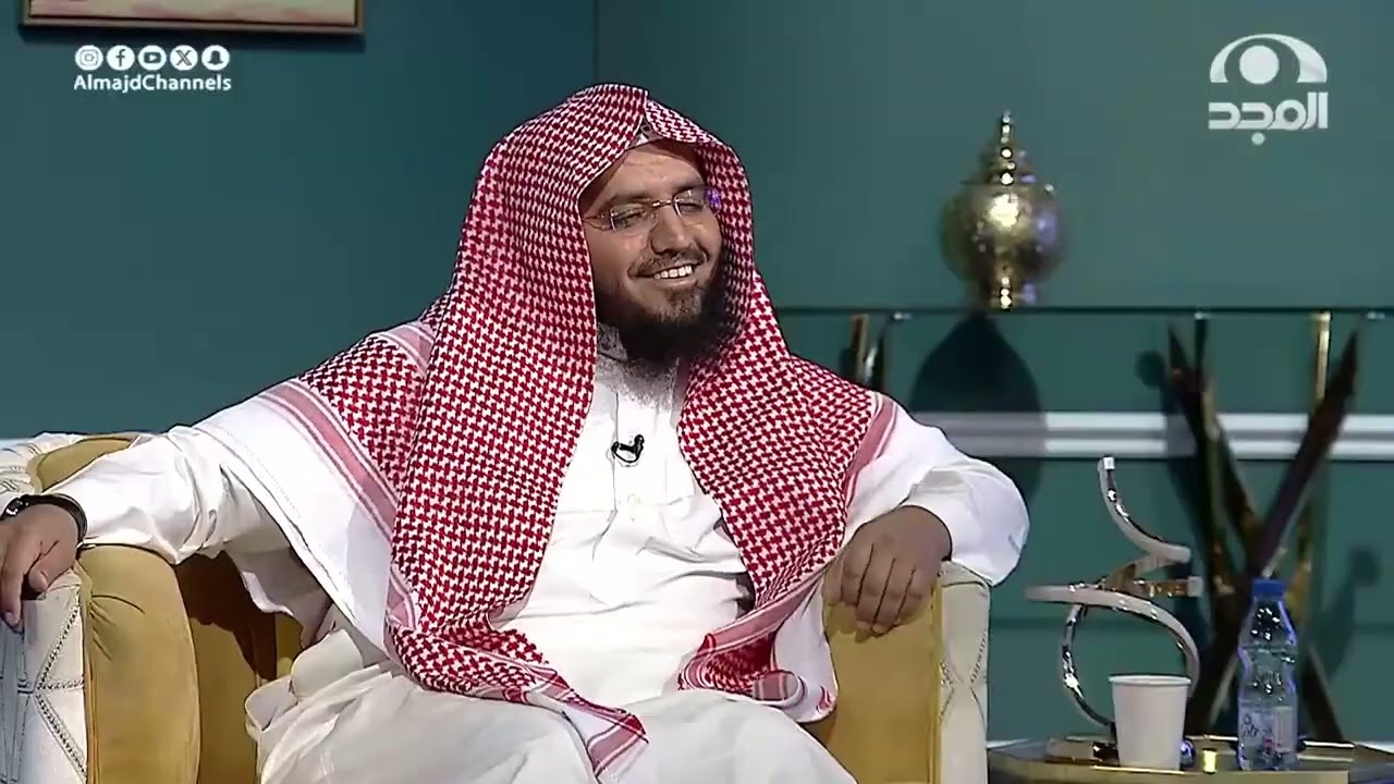 لقاء المحدث العراقي د.ماهر الفحل رئيس دار الحديث العراقية على #قناة_المجد
