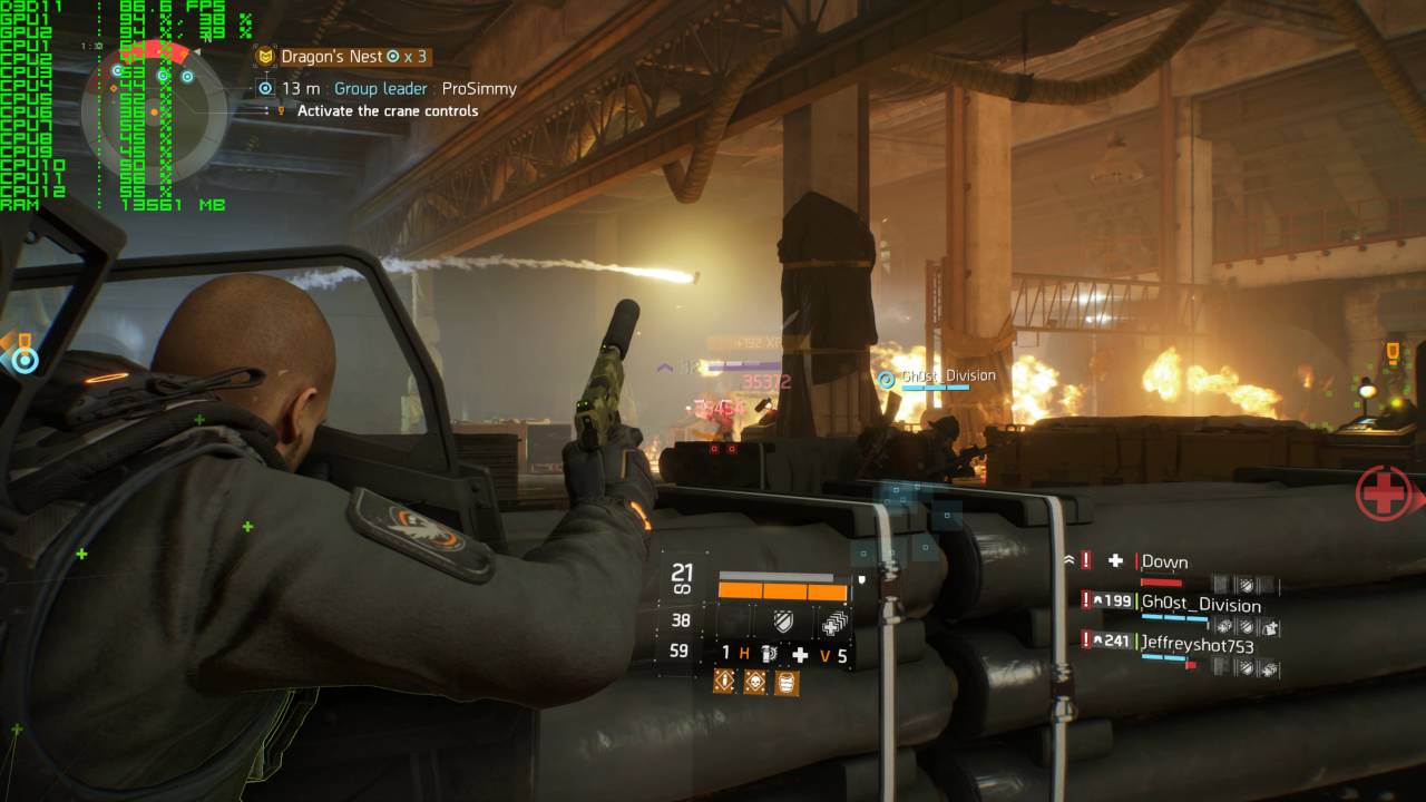 The Division - 2X SLI EVGA GTX 1080 FTW - 5K Ultra Gameplay Performance