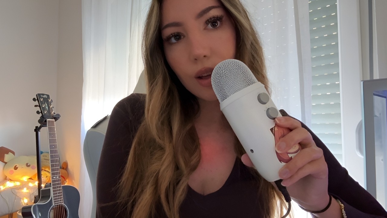 ASMR Close Whispers at 1000% Sensitivity