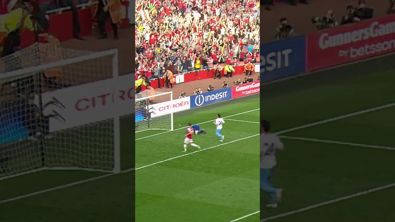 MIKEL ARTETA WITH AN AMAZING FREE-KICK AGAINST ASTON VILLA 😮