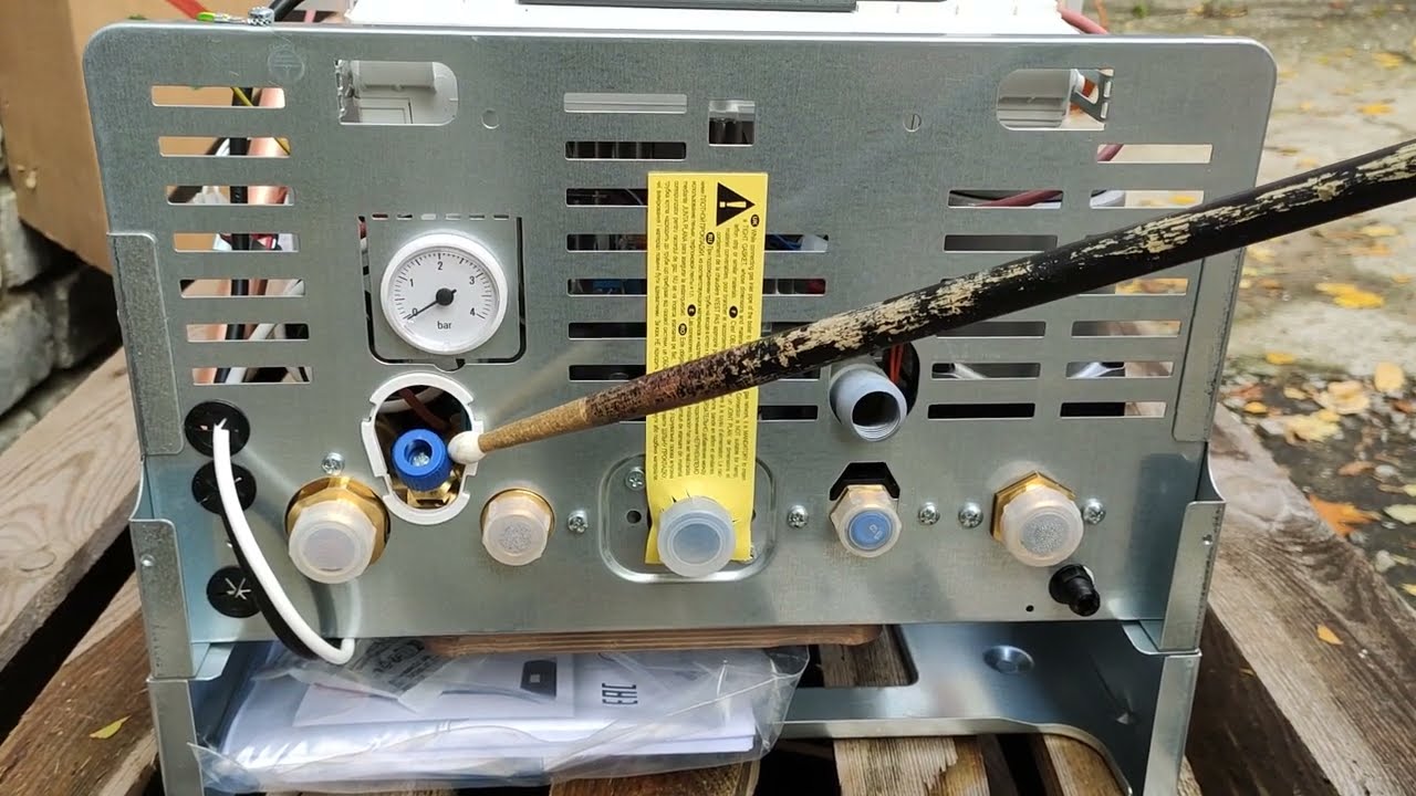 28kW🔥ITALTHERM изнутри газ котел  дымоходный двухконтурный габарит 70*40*30см совет Тепло Без Газа