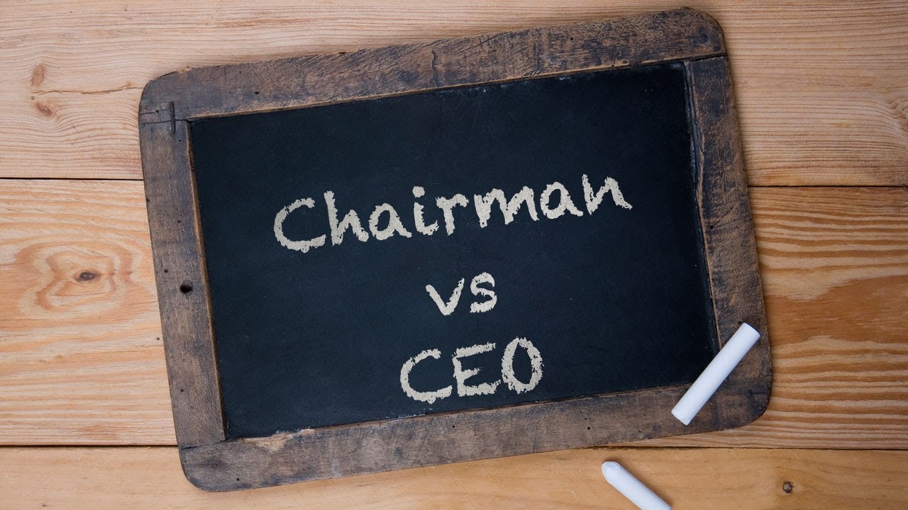 Ask Jay - Important Distinctions:  Chairman vs CEO