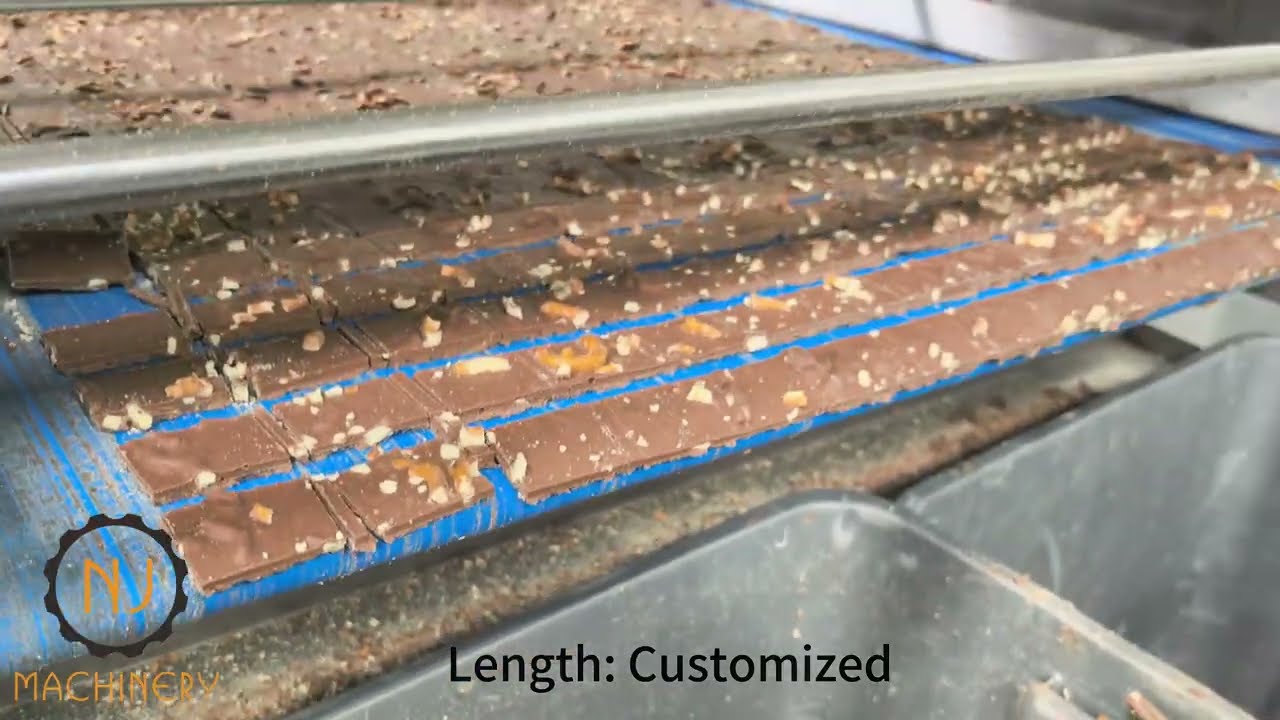 Ultrasonic Chocolate Nuts Mixed Bites Cutting and Packing Machine