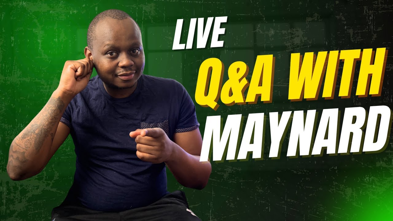 Answering your questions - Live Q&A with Maynard