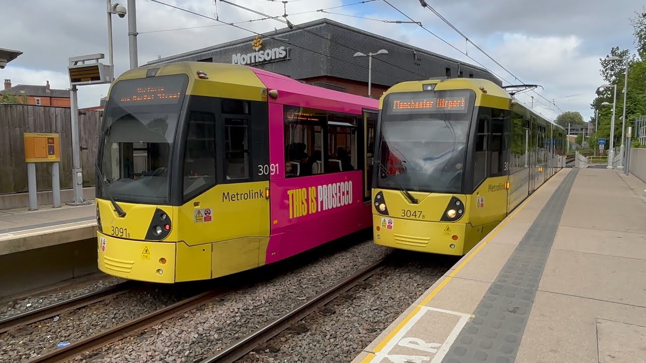 Tram-Spotting At Chorlton (3.5.25) | Manchester MetroLink