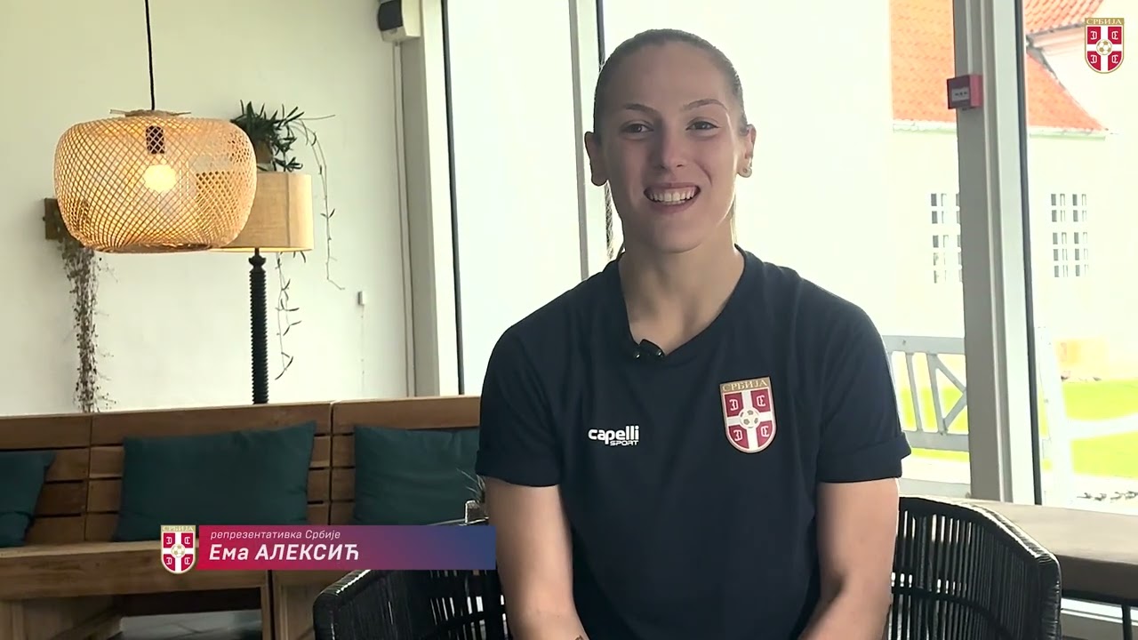 Nevena Damjanović i Ema Aleksić pred meč sa Danskom u kvalifikacijama za SP | Horsens, 1. 3. 2026.
